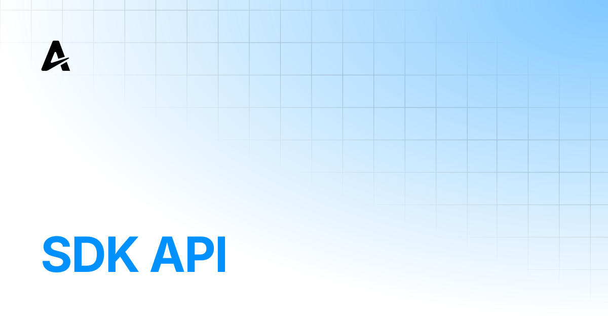 SDK API | Auterion Documentation