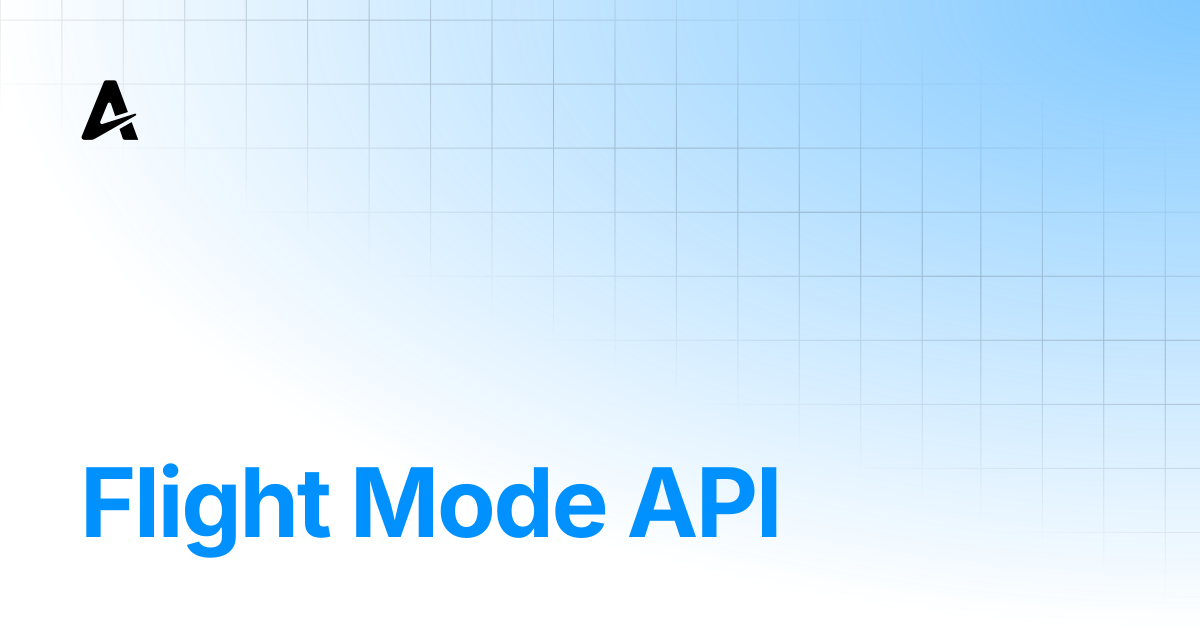 Flight Mode API | Auterion Documentation