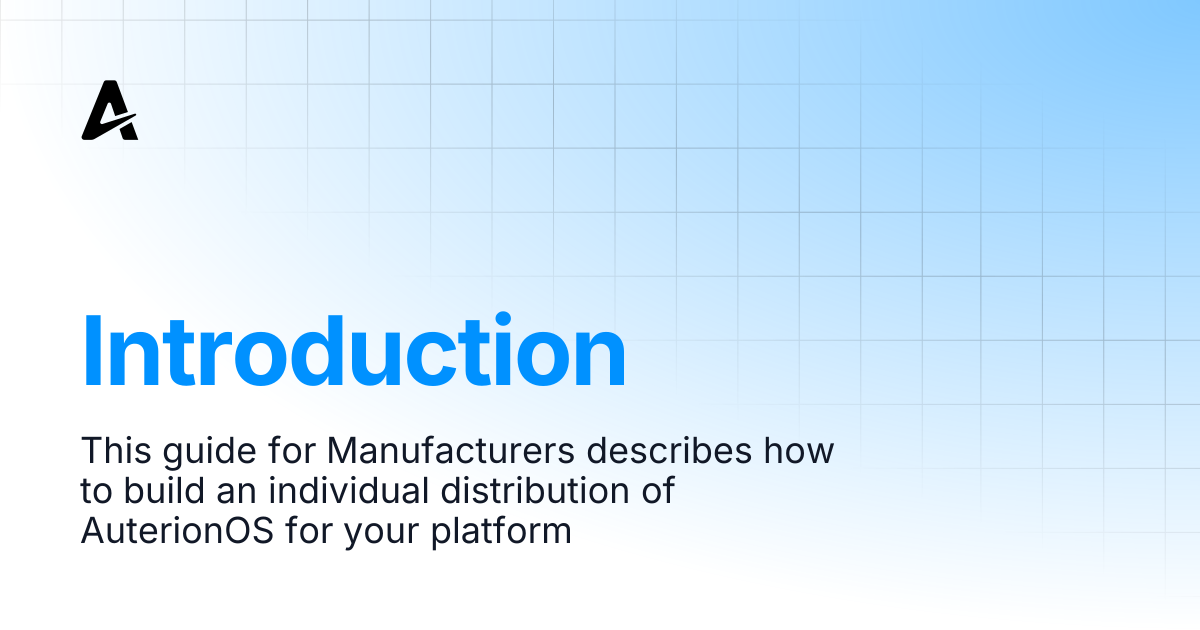Introduction | Auterion Documentation