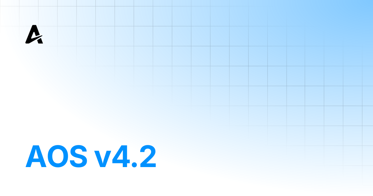 AOS v4.2 | Auterion Documentation